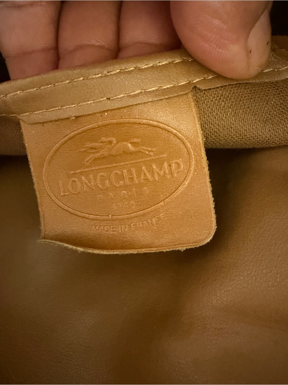 Vintage Longchamp Shoulder Bag - Picture 10 of 13